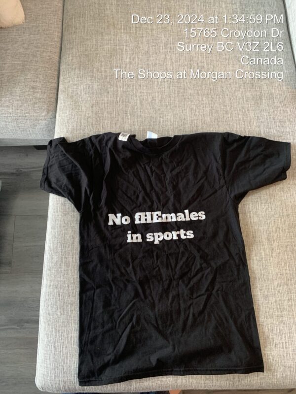 T-Shirt No fHEmale in Sport